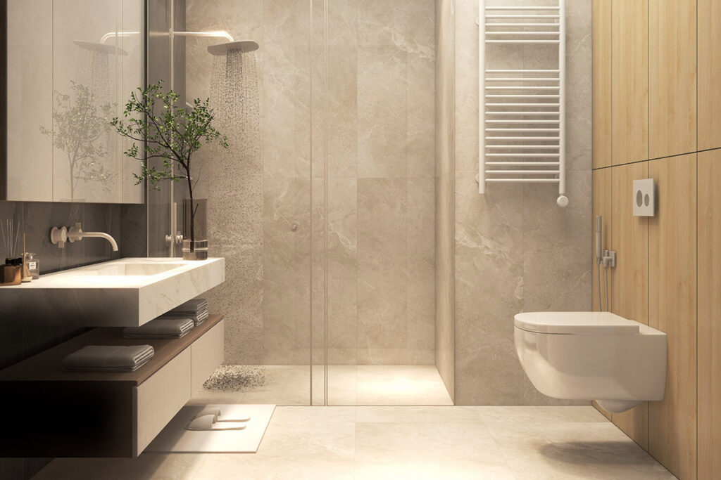 Sanitari bagno sospesi