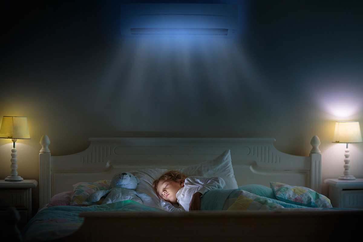 condizionatore di notte